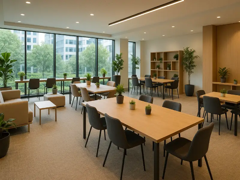 Bureaux partages innovants pour flex office